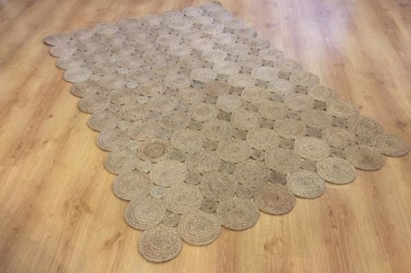 Giz Home Bolero Jüt Örgü Halı G03 120X180 Cm