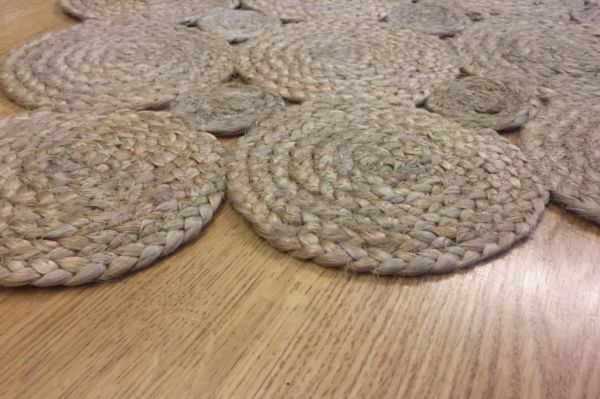 Giz Home Bolero Jüt Örgü Halı G03 120X180 Cm