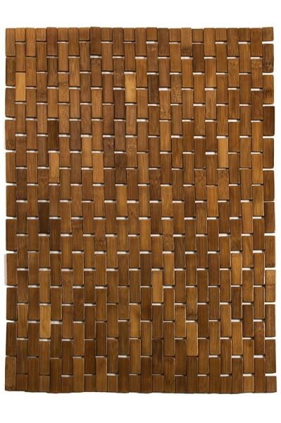 Giz Home Bambu Banyo Paspası Kahve