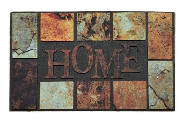 Giz Home Mozaik Kapı Paspası 45X75 Home Taş