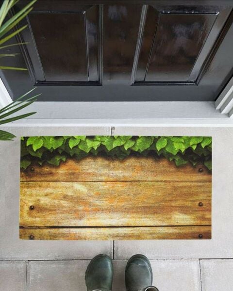 Giz Home Mozaik Kapı Paspası 45X75 Sarmaşık