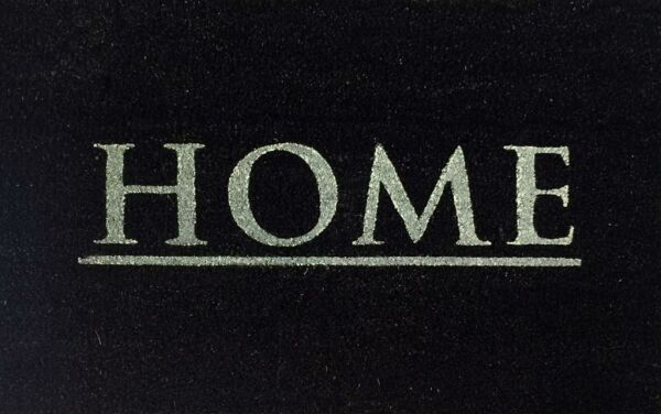 Giz Home Koko Kapı Paspası 40X60 Siyah Home