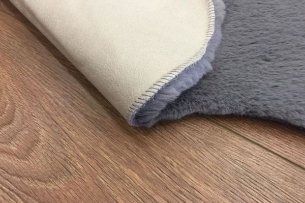 Giz Home Osa Süet Rabbit Post Antrasit