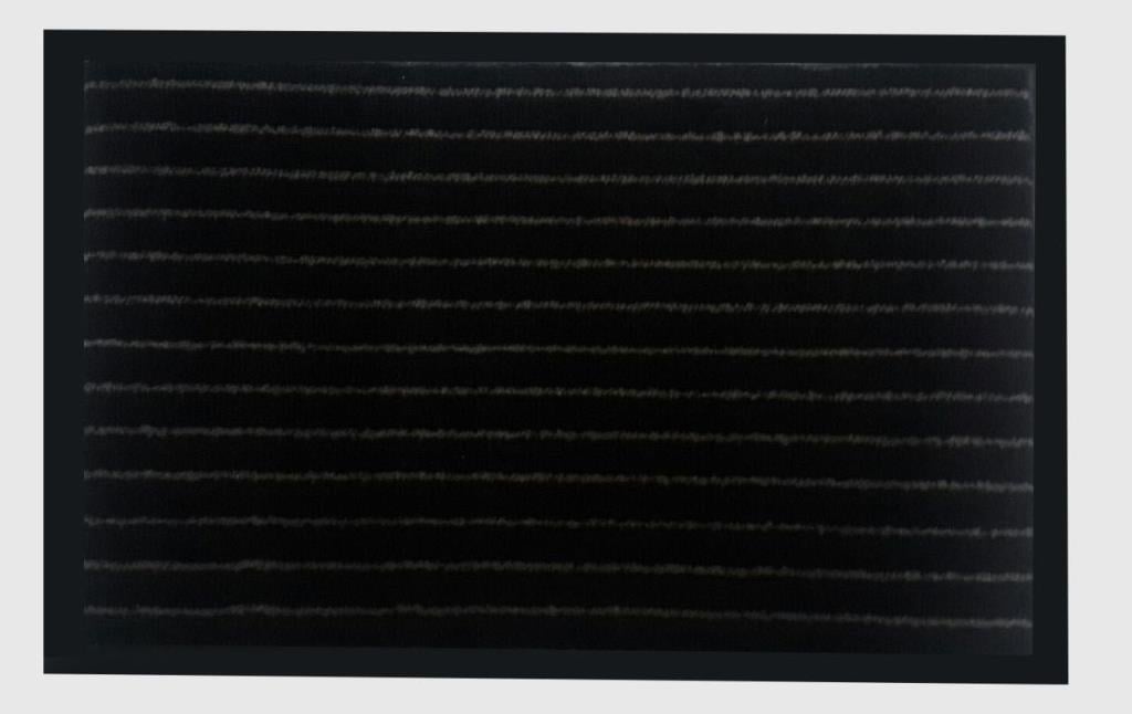 Giz Home Toz Kontrol Nem Alıcı Kapı Paspası 60X90 Siyah Çizgili