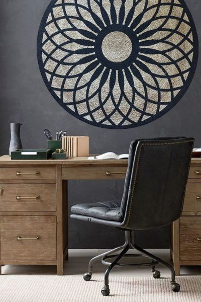 Giz Home Bolero Jüt Örgü Halı P03 90X90 Cm