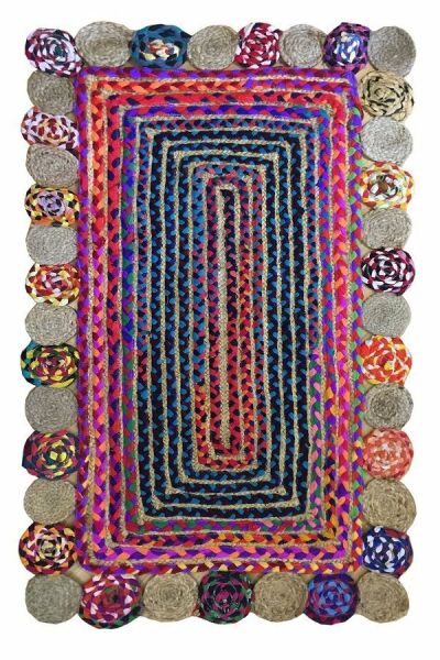 Giz Home Bolero Jüt Örgü Halı D16 80X140 Cm