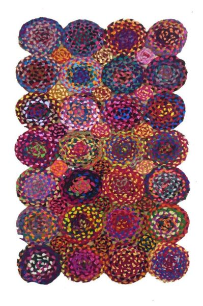 Giz Home Bolero Jüt Örgü Halı D17 80X140 Cm