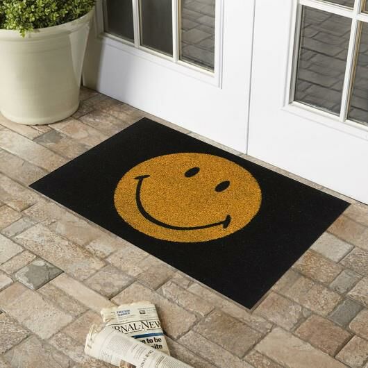 Giz Home Koko Kapı Paspası 40X60 Cm Smile