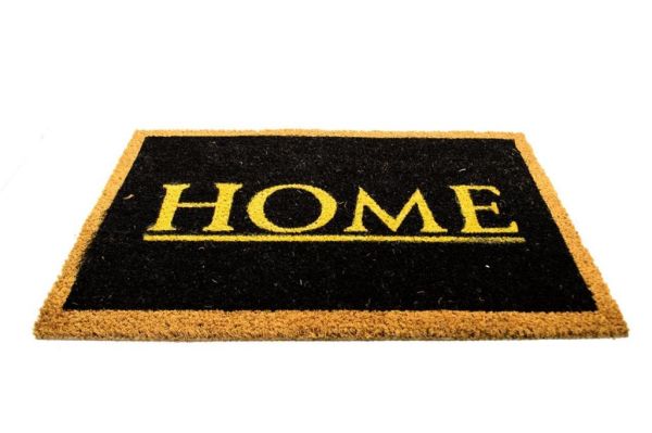 Giz Home Koko Kapı Paspası 40X60 Bej Çerçeveli Siyah Home