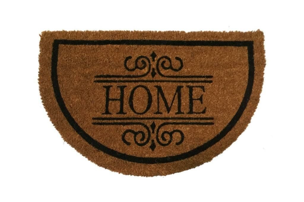 Giz Home Koko Yarımay Kapı Paspası 40X60 Cm Home Nakışlı