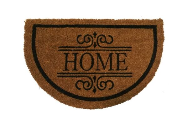 Giz Home Koko Yarımay Kapı Paspası 40X60 Cm Home Nakışlı