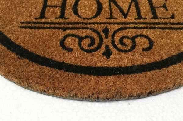 Giz Home Koko Yarımay Kapı Paspası 40X60 Cm Home Nakışlı