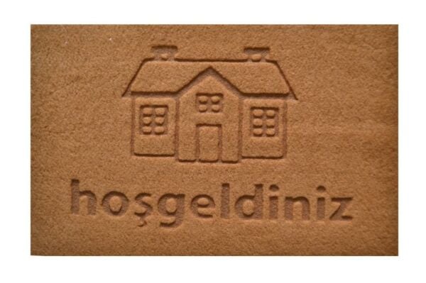 Giz Home Parga Kapı Paspası 40X60 Kahve Ev