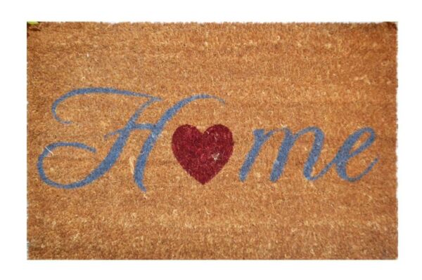 Giz Home Koko Kapı Paspası 40X60 Kırmızı Kalp