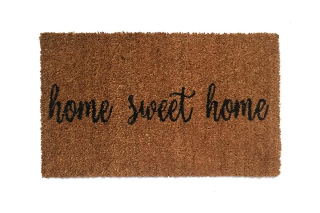Giz Home Koko Kapı Paspası 35X60 Cm Home Sweet Home