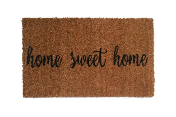 Giz Home Koko Kapı Paspası 35X60 Cm Home Sweet Home