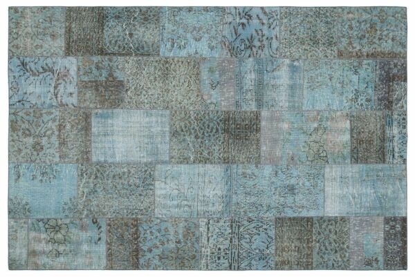 Giz Home Anadolu El Örgüsü Halı 120X180 Mavi