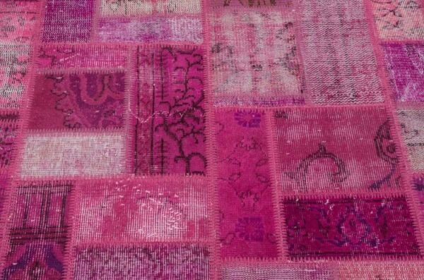 Giz Home Anadolu El Örgüsü Halı 80X150 Pembe
