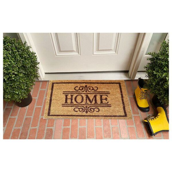 Giz Home Koko Kapı Paspası 40X60 Home Nakışlı