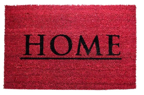 Giz Home Koko Kapı Paspası 40X60 Kırmızı Home