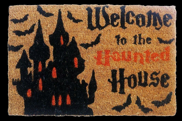 Giz Home Koko Kapı Paspası 40X60 Welcome Haunted House