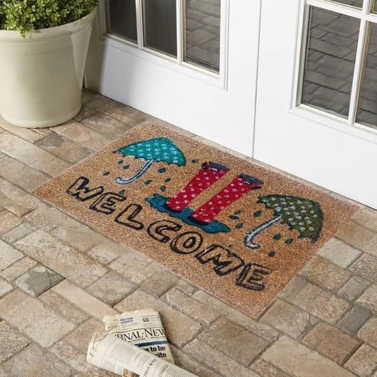 Giz Home Koko Kapı Paspası 40X60 Welcome Çizme