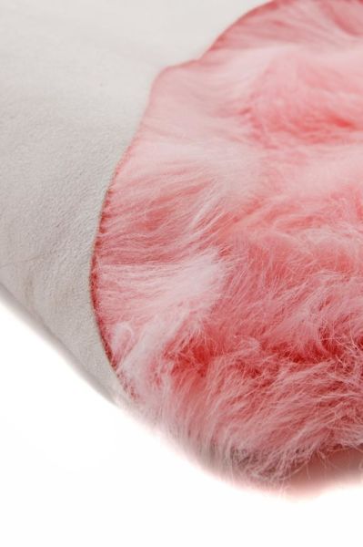 Giz Home Alaska Peluş Post Halı Pembe