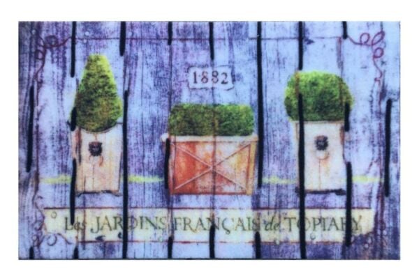 Giz Home Rock&Roll Kapı Paspası 45X75 French Garden