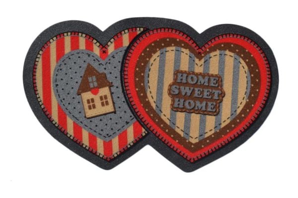 Giz Home İtalyan Format Kapı Paspası 40X68 Love
