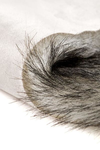 Giz Home Alaska Peluş Post Halı Gri Kırçıllı
