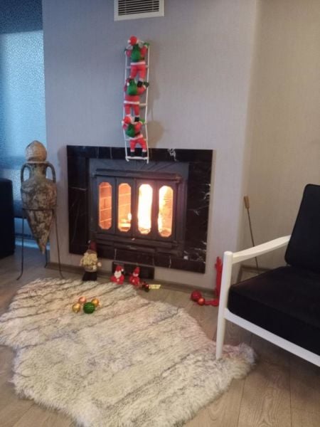 Giz Home Alaska Peluş Post Halı Gri Kırçıllı