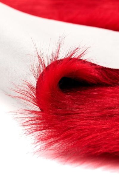 Giz Home Alaska Peluş Post Halı Kırmızı