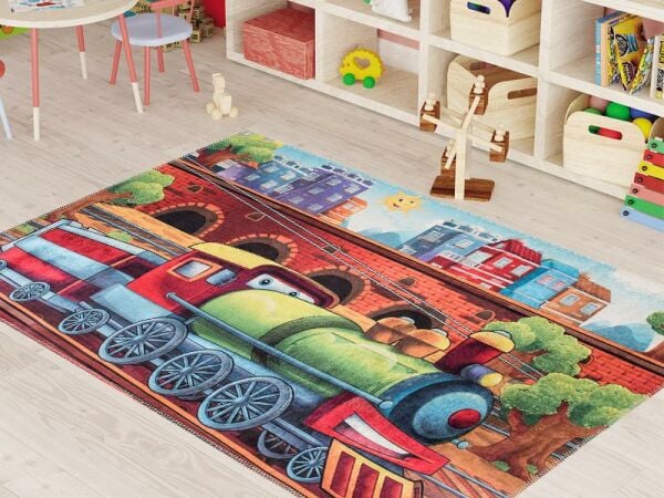 Giz Home Kids Halı 100X140 Tren