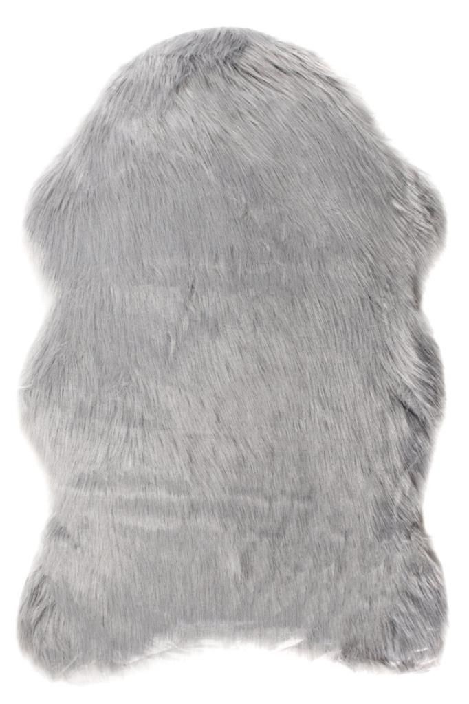 Giz Home Alaska Peluş Post Halı Gri