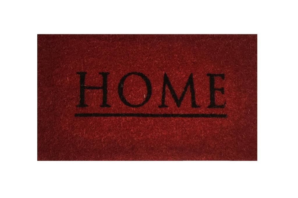 Giz Home Koko Kapı Paspası 33X60 Cm Kırmızı Home