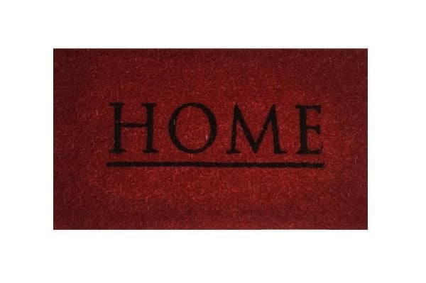 Giz Home Koko Kapı Paspası 33X60 Cm Kırmızı Home