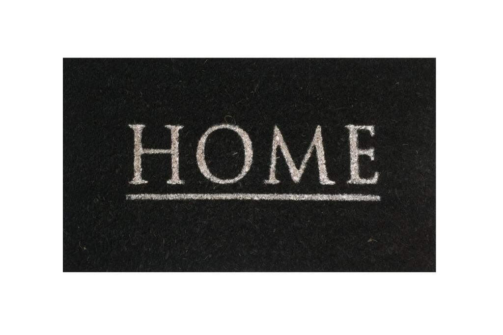 Giz Home Koko Kapı Paspası 33X60 Cm Siyah Home