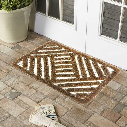 Giz Home Koko Kapı Paspası 40X60 Cm Zigzag