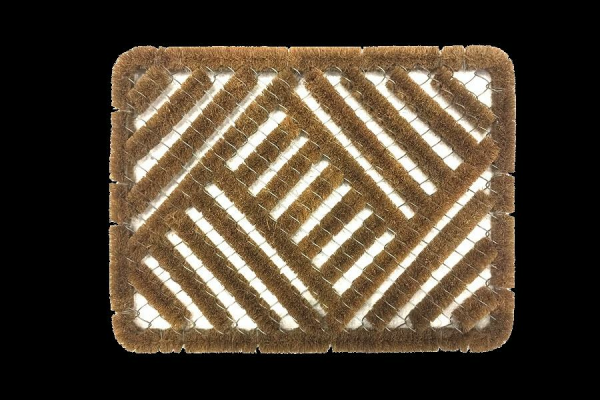 Giz Home Koko Kapı Paspası 40X60 Cm Zigzag