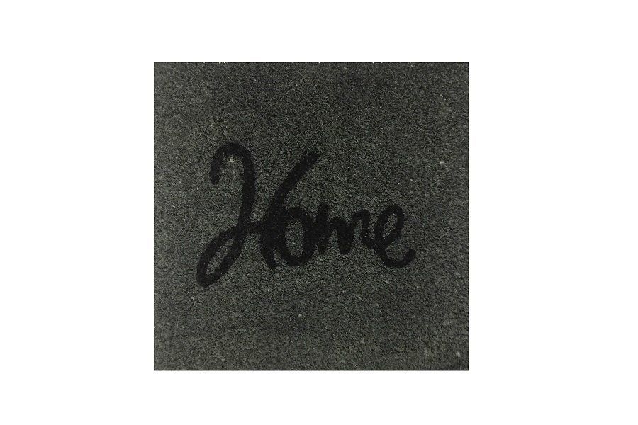 Giz Home Koko Kapı Paspası 35X35 Cm Gri Home
