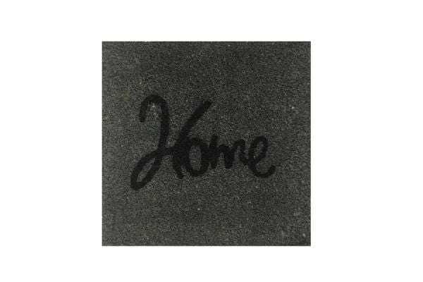 Giz Home Koko Kapı Paspası 35X35 Cm Gri Home