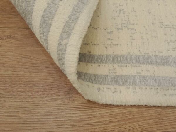 Giz Home Dove Pamuklu Halı Çerçeve Gümüş
