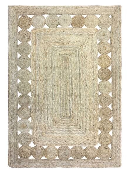 Giz Home Bolero Jüt Örgü Halı D44 120X180 cm