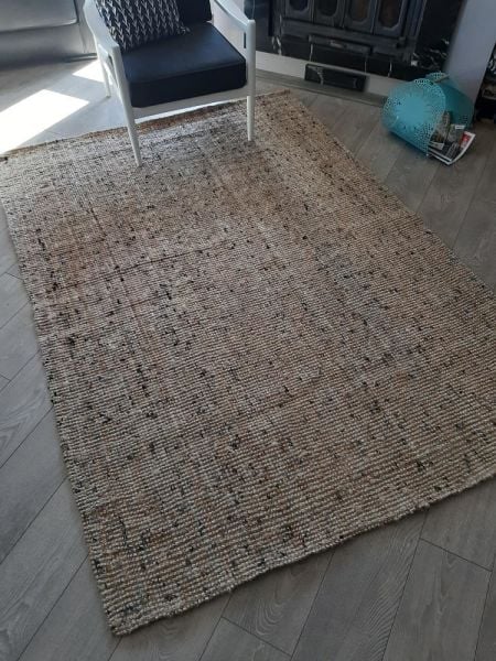 Giz Home Pata Natural Jut Halı JL 015 160X230