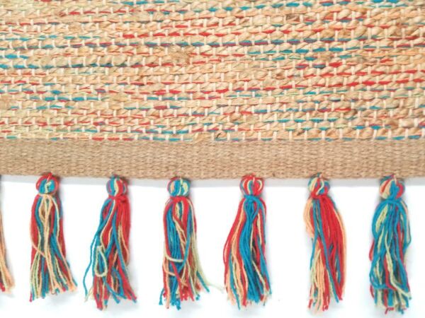 Giz Home Pata Jüt Halı 705 Renkli