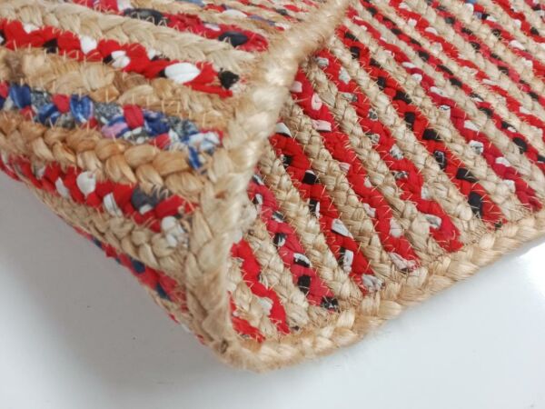 Giz Home Pata Jüt Halı ZZ-42 Kırmızı