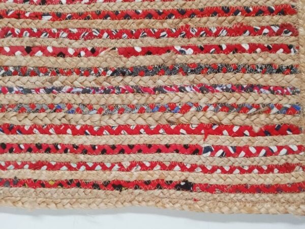 Giz Home Pata Jüt Halı ZZ-42 Kırmızı