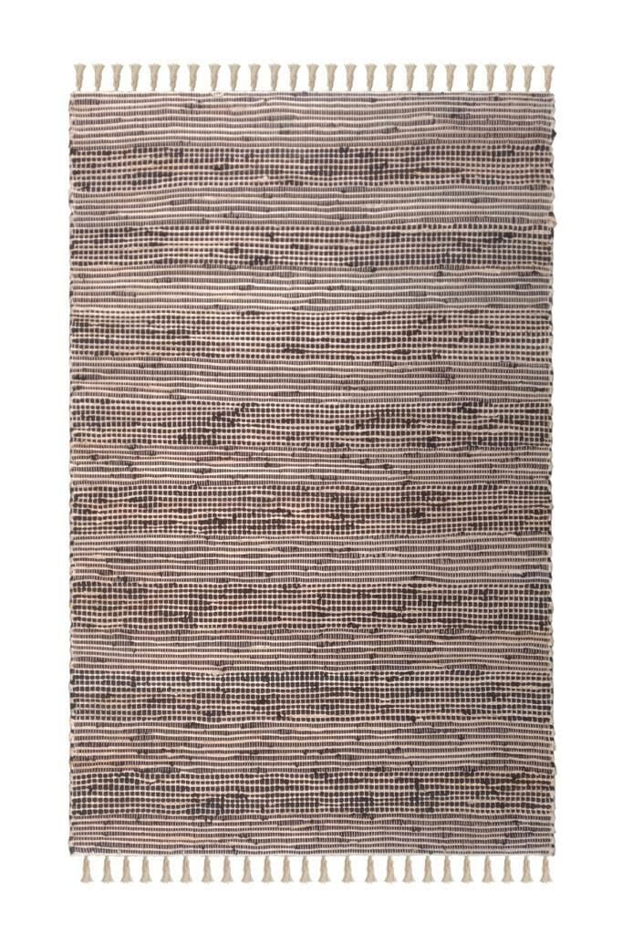 Giz Home Pata Jüt Halı PL 972 Siyah