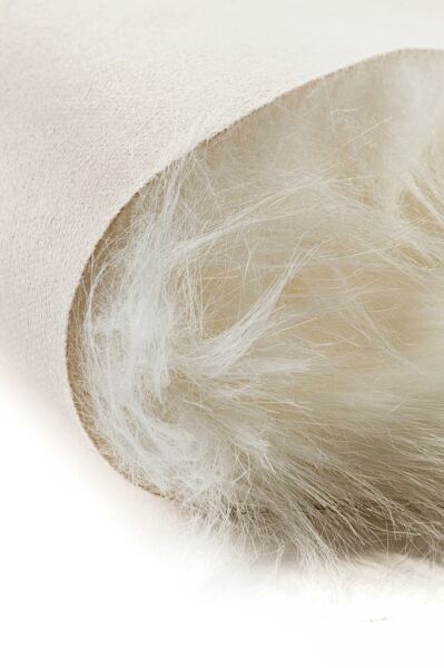 Giz Home Alaska Peluş Post Halı Beyaz