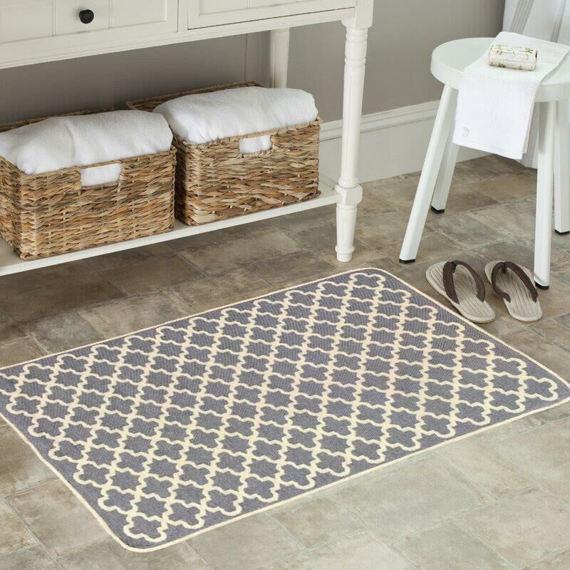 Giz Home Solo Paspas 60X90 Krem Gri Geometrı